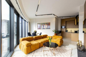 Comfortable apartment with swimming pool, Szczecin